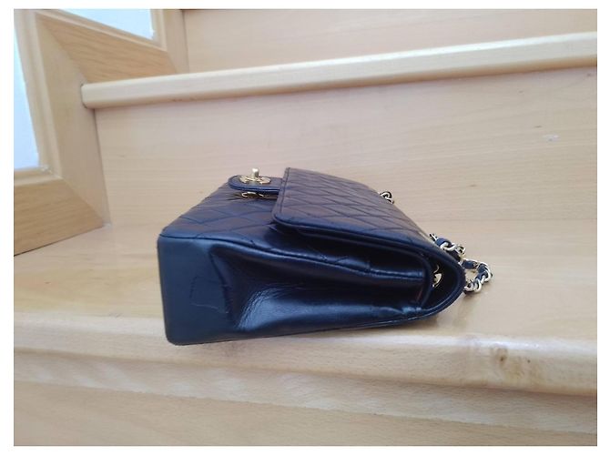 Borsa a mano Chanel in pelle nera Nero - vista 13
