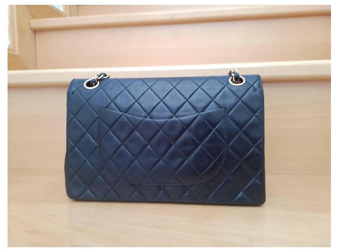 Borsa a mano Chanel in pelle nera Nero - vista 16