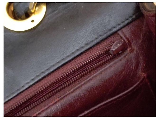 Borsa Chanel XXL in pelle nera Nero - vista 10