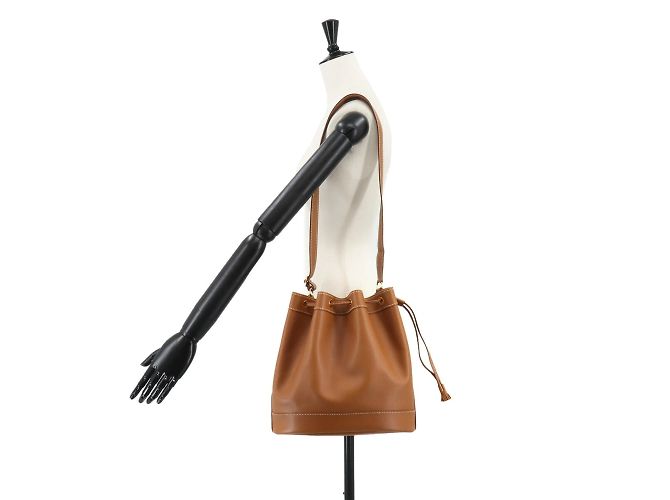 Hermès Borsa a spalla GM Hermes Market Marrone D'oro - vista 10