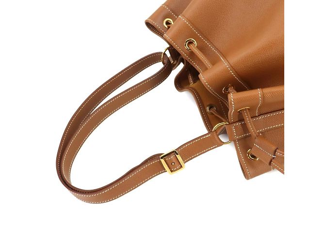 Hermès Borsa a spalla GM Hermes Market Marrone D'oro - vista 5