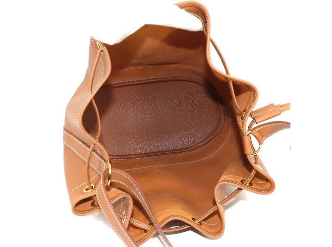Hermès Borsa a spalla GM Hermes Market Marrone D'oro - vista 6