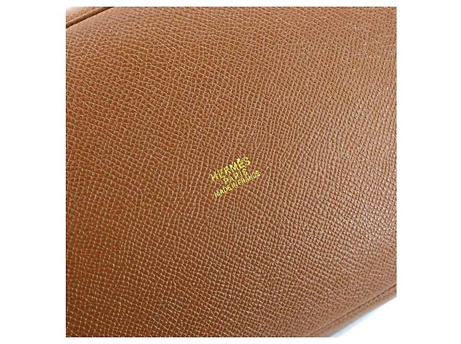 Hermès Borsa a spalla GM Hermes Market Marrone D'oro - vista 7