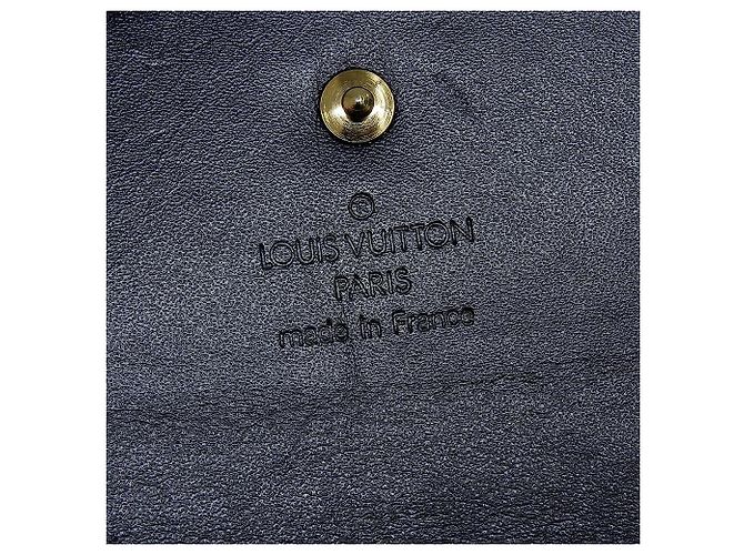 Cartera Larga Internacional Louis Vuitton Suhali M91836 Negro - vista 8