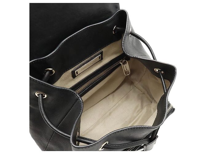 Mochila de cuero negra Jimmy Choo SUKI - vista 5