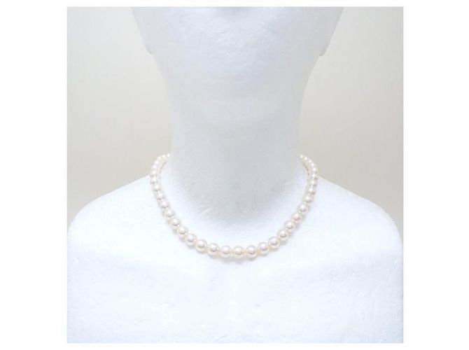 Autre Marque Collana di perle Akoya argento 7-8mm 40cm - vista 2