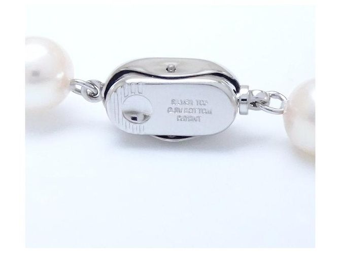 Autre Marque Collana di perle Akoya argento 7-8mm 40cm - vista 5