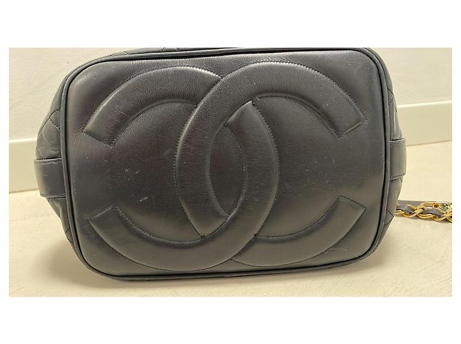 Chanel-Eimer ohne Namen Schwarz - Ansicht 6