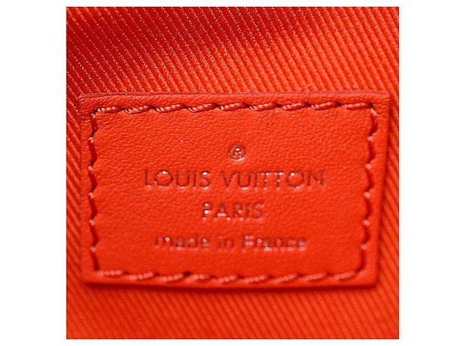 Borsa a spalla Steamer Epi Louis Vuitton Rosso - vista 9