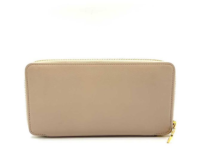 Portafoglio in pelle di capra Louis Vuitton M58257 Beige - vista 2