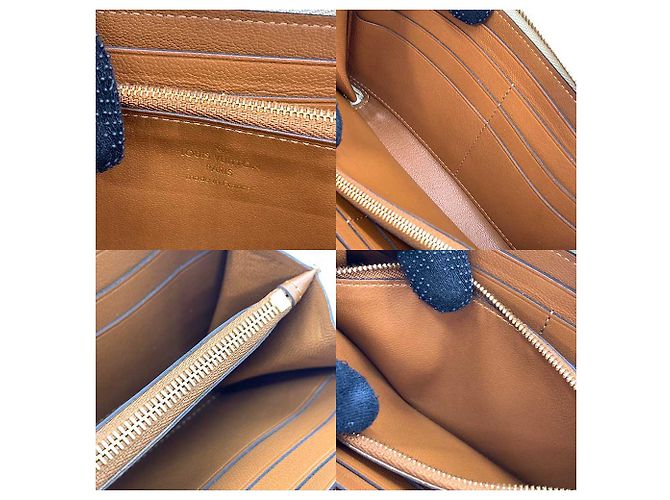 Portafoglio in pelle di capra Louis Vuitton M58257 Beige - vista 5