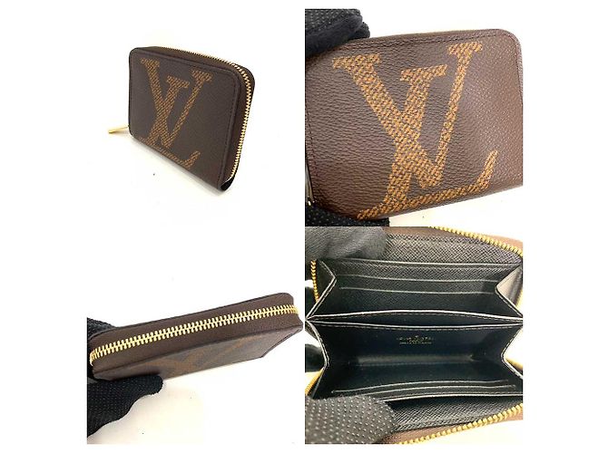 Monedero Zippy Monogram M69354 de Louis Vuitton Castaño - vista 3
