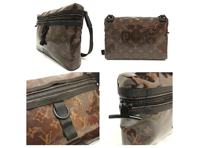 Borsa Messenger PM Monogram Glaze Louis Vuitton Marrone - vista 2