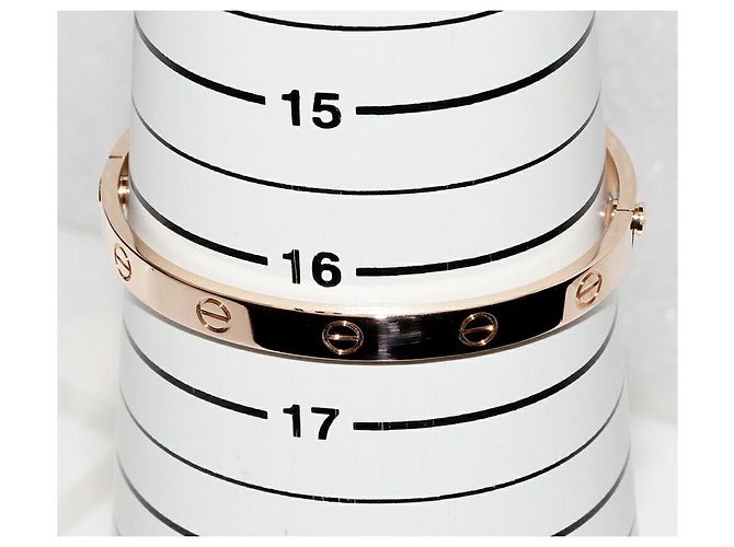 Bracciale Cartier Love Au750 Taglia 17 D'oro - vista 2