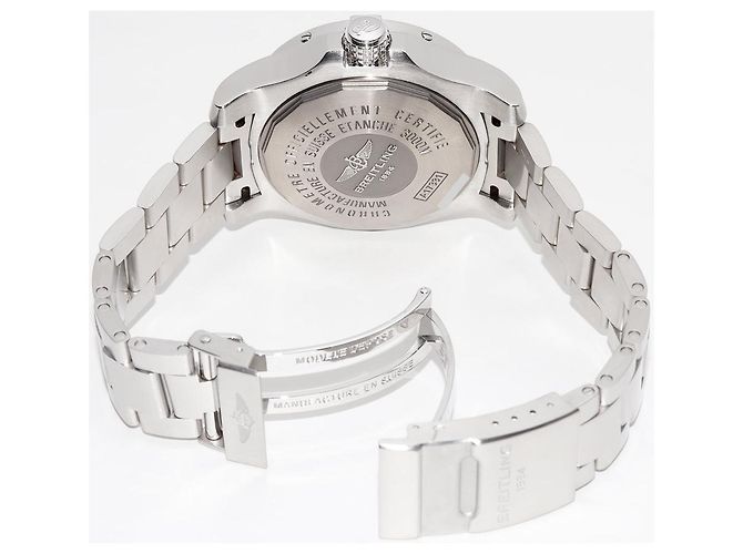 Breitling Black Dial Avenger II Seawolf Uhr A17331 Schwarz - Ansicht 2