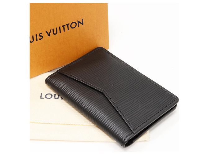 Tarjetero de bolsillo Epi Organizer Louis Vuitton M60642 Negro - vista 2
