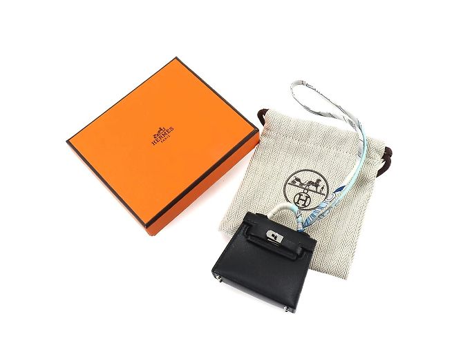 Charm per borsa Kelly Twilly di Hermès Nero - vista 8