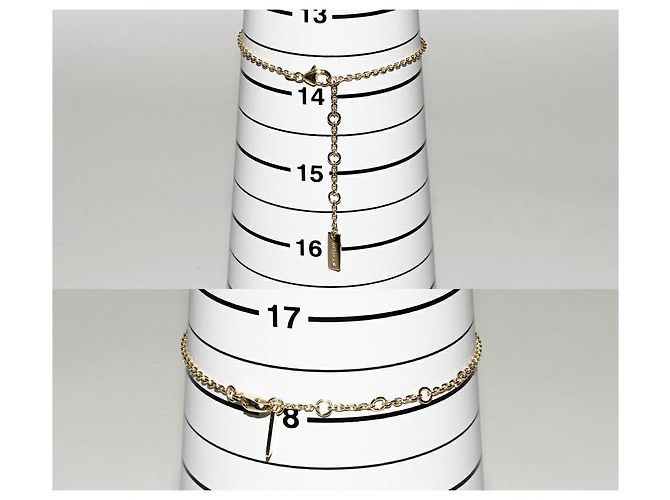 Bracciale Lucky Move 07541-YG in oro giallo 18K Messika D'oro - vista 2