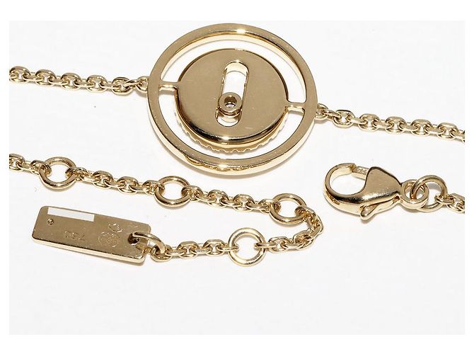 Bracciale Lucky Move 07541-YG in oro giallo 18K Messika D'oro - vista 4