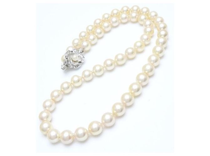 Autre Marque Collana di perle Akoya Argento 44cm - vista 3