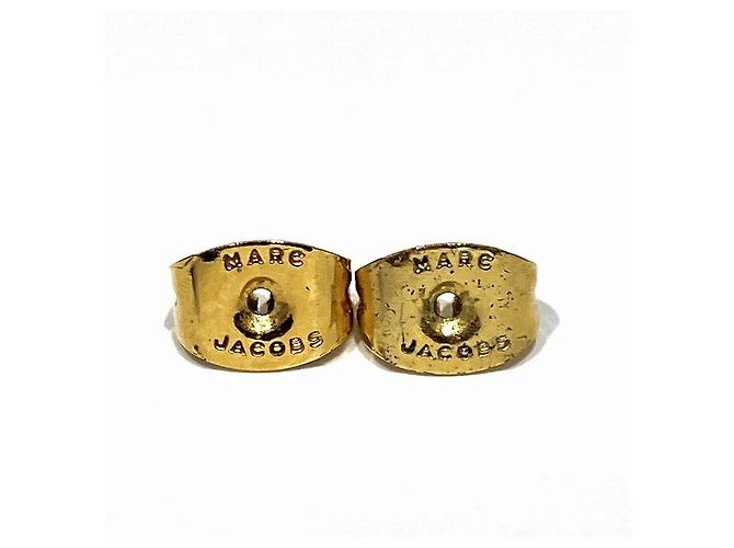 Brincos com logo clássico Marc Jacobs - vista 4