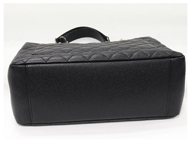 Chanel Caviar Skin GST Große Einkaufstasche 2way Bag A50995 Schwarz - Ansicht 4