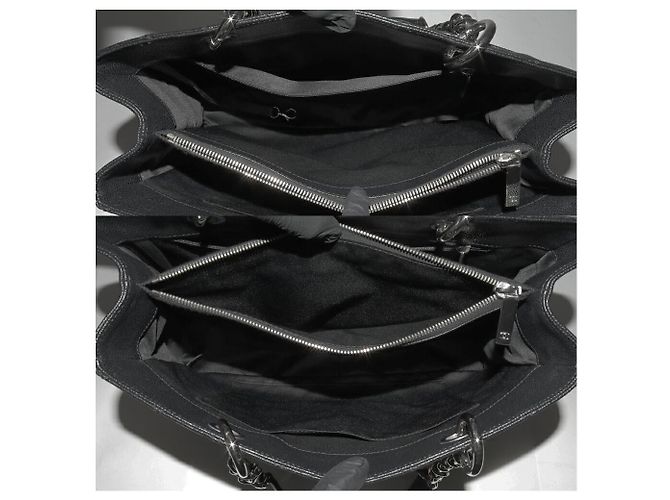 Chanel Caviar Skin GST Große Einkaufstasche 2way Bag A50995 Schwarz - Ansicht 5