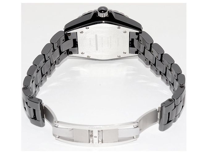 Chanel Black Ceramic J12 Uhr H0685 Schwarz - Ansicht 2