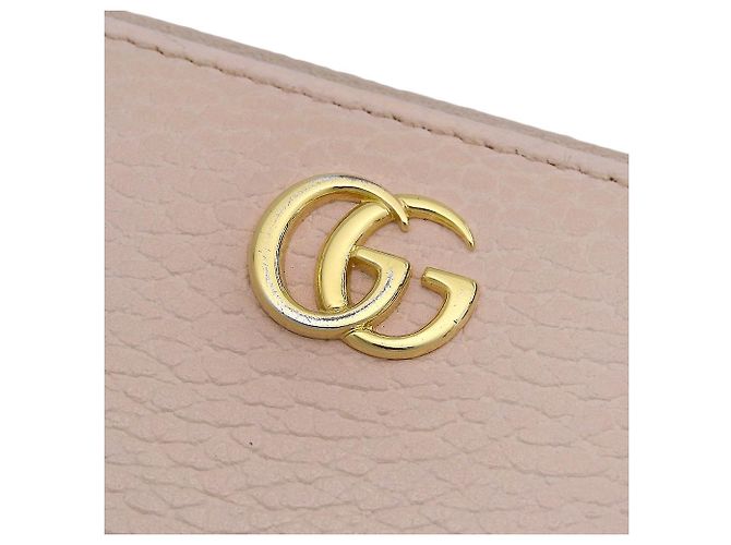 Cartera de cuero Gucci GG Marmont con cremallera - vista 5