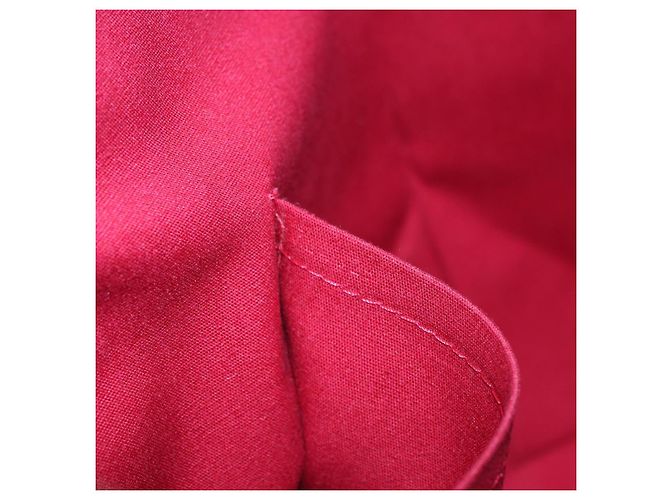LOUIS VUITTON Monogram Vernis Bellevue GM Borsa a Mano Rossa M93587 LV Auth 89431 Rosso - vista 12