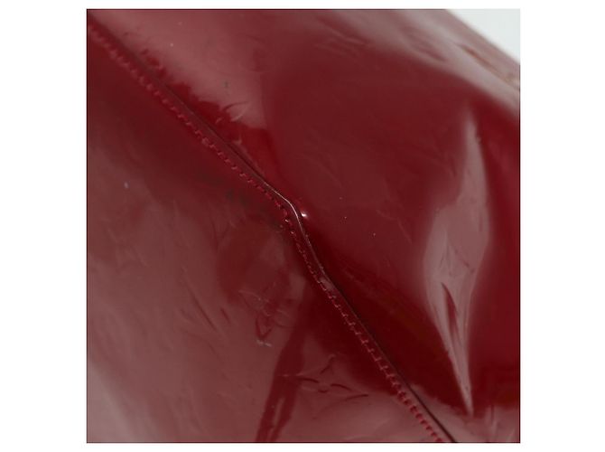 LOUIS VUITTON Monogram Vernis Bellevue GM Borsa a Mano Rossa M93587 LV Auth 89431 Rosso - vista 14