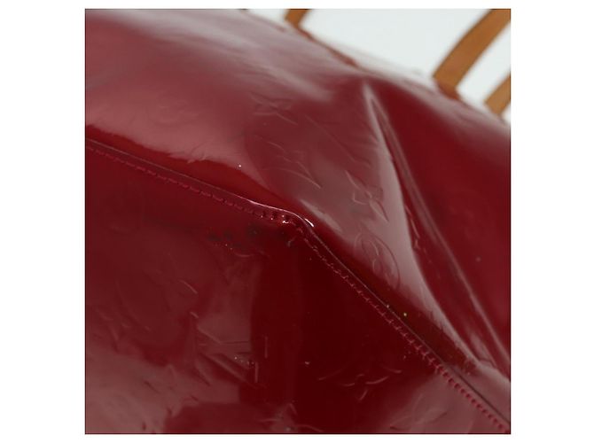 LOUIS VUITTON Monogram Vernis Bellevue GM Borsa a Mano Rossa M93587 LV Auth 89431 Rosso - vista 16