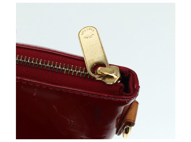LOUIS VUITTON Monogram Vernis Bellevue GM Borsa a Mano Rossa M93587 LV Auth 89431 Rosso - vista 17
