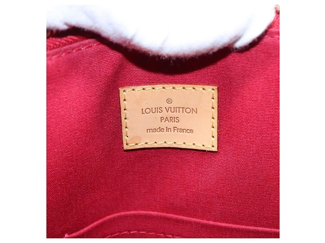LOUIS VUITTON Monogram Vernis Bellevue GM Borsa a Mano Rossa M93587 LV Auth 89431 Rosso - vista 18
