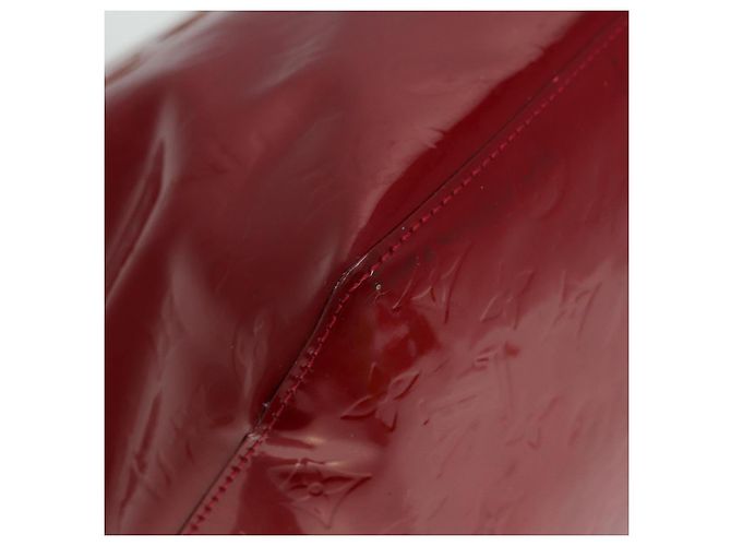 LOUIS VUITTON Monogram Vernis Bellevue GM Borsa a Mano Rossa M93587 LV Auth 89431 Rosso - vista 9