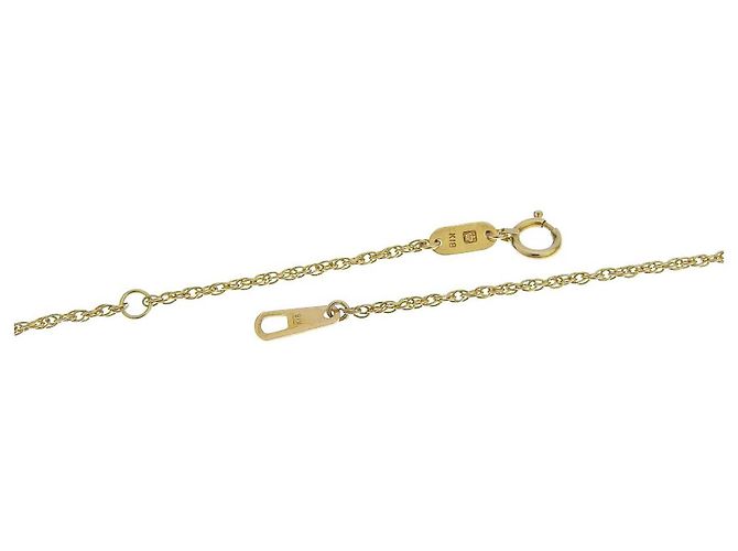 Autre Marque Collana a forma di cuore in diamante Royal Asscher K18YG 0,55 ct D'oro - vista 4
