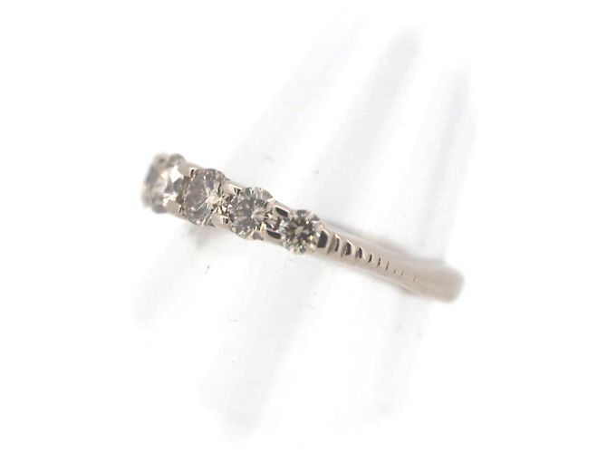 Autre Marque Kashikey Naked Au750 Diamantring Braun - Ansicht 3