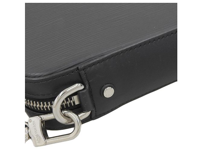 Borsa clutch Epi Dandy Louis Vuitton M64000 Nero - vista 3