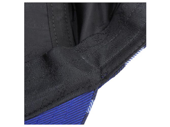 Autre Marque Berluti Canvas Baseball Cap Blau - Ansicht 6