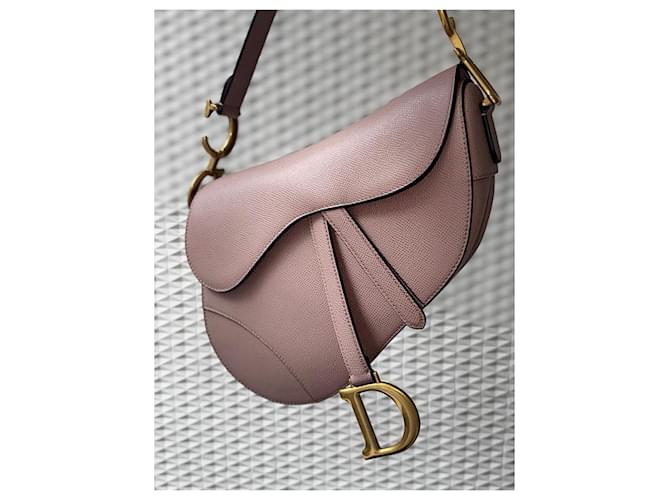Christian Dior Borsa da sella con tracolla Beige - vista 3