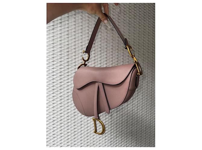 Christian Dior Borsa da sella con tracolla Beige - vista 4