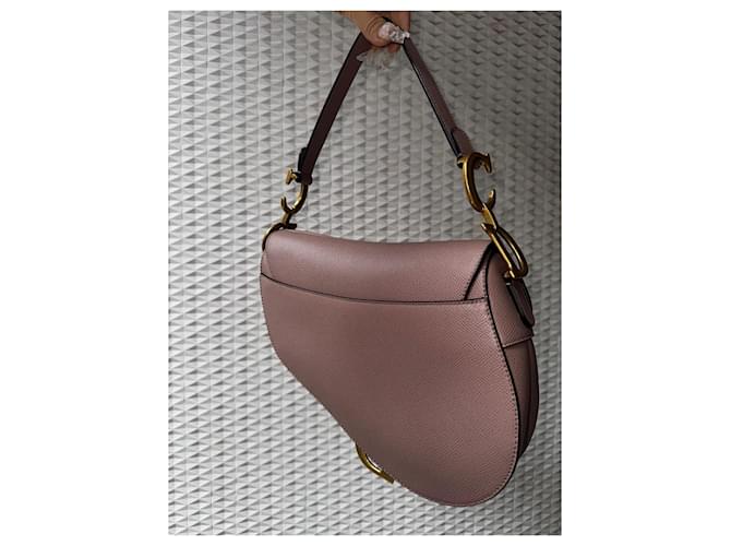 Christian Dior Borsa da sella con tracolla Beige - vista 6