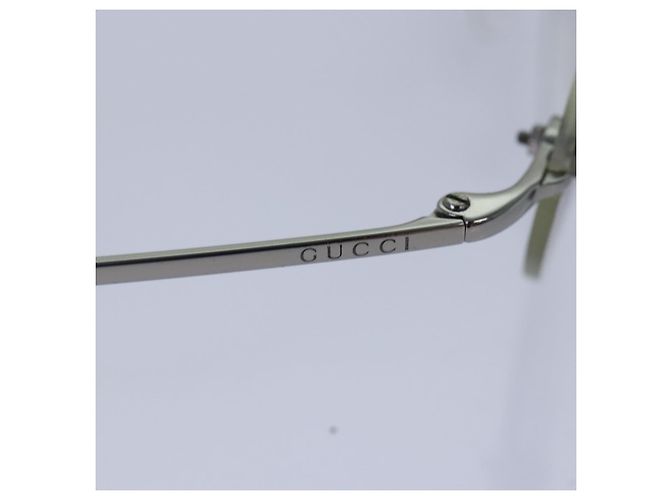 Gafas de sol GUCCI metal Plata Auth ar12508 - vista 10