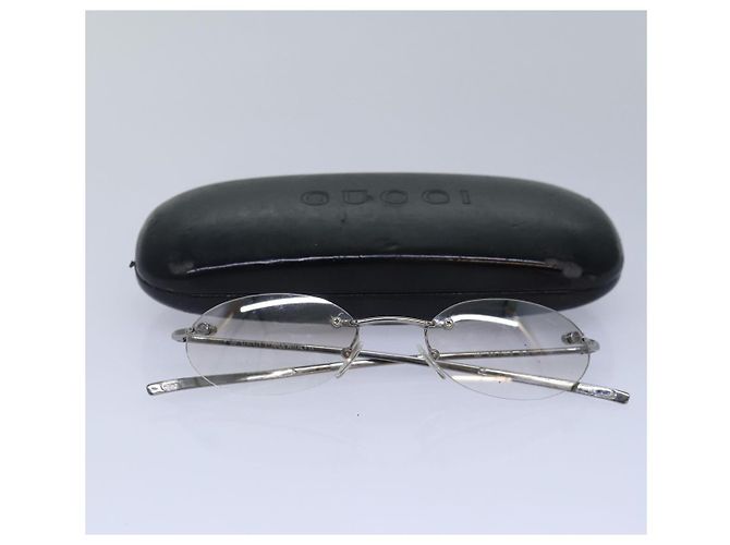Gafas de sol GUCCI metal Plata Auth ar12508 - vista 16