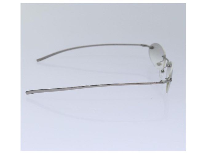 Gafas de sol GUCCI metal Plata Auth ar12508 - vista 5