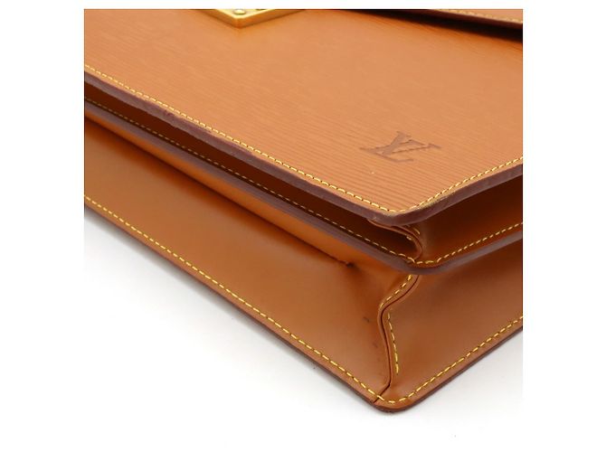 Louis Vuitton Epi Serviette Mallette M54428 Doré - vue 2