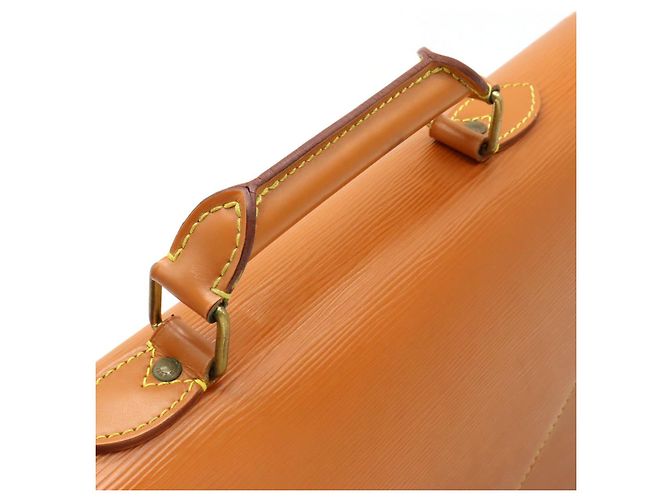 Louis Vuitton Epi Serviette Mallette M54428 Doré - vue 3