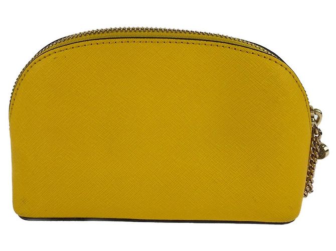 Pochette in PVC con charm a forma di cuore Michael Kors Giallo - vista 2