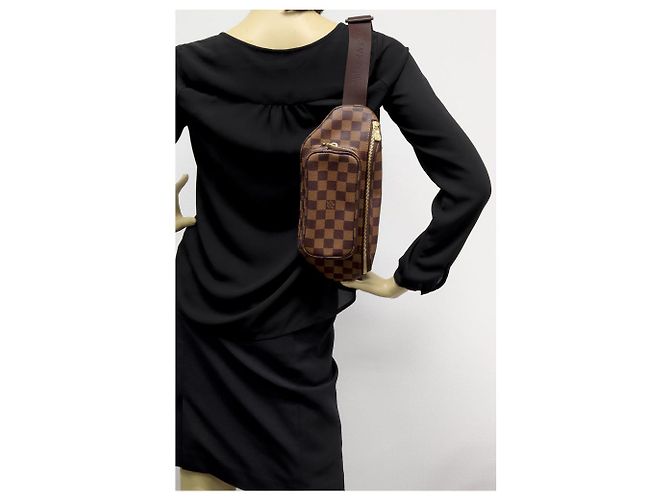Borsa a vita Melville Damier Louis Vuitton N51172 Marrone - vista 2