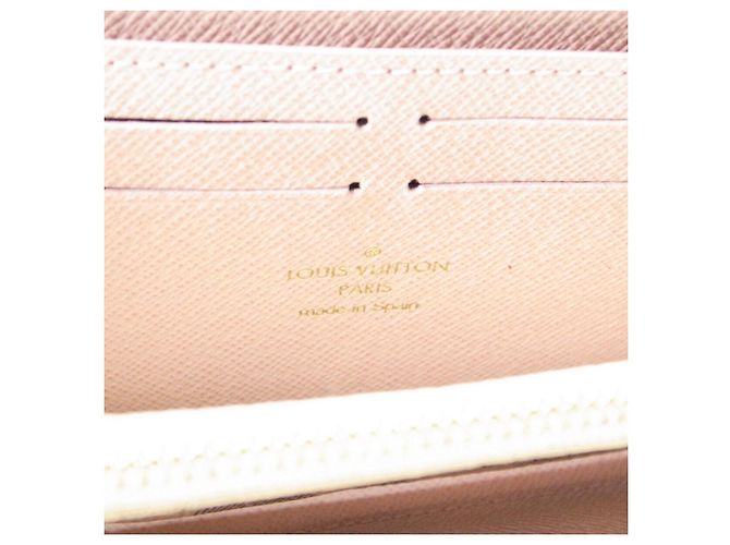Cartera Clemence Damier Azur Larga de Louis Vuitton Blanco - vista 4